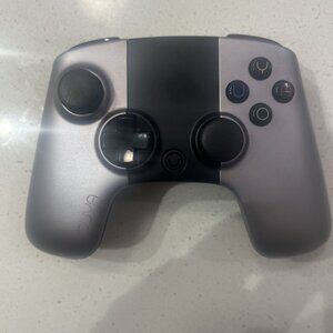 OUYA Game Controller Wireless Bluetooth Model OGC1 Black/Silver Oem (Powers On)